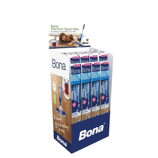Bona Spraymopp Trägolv Display 12st - | CleanNest - BONA | CleanNest