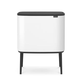 Brabanita Bo Touch Bin Med Ben Vit - 11+23L - CleanNest