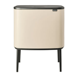 Brabanita Bo Touch Bin Med Ben Soft Beige - 11+23L - CleanNest