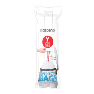 Brabantia Avfallspåse 20L (Y) - CleanNest