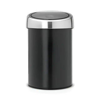 Brabantia Touch Bin Blankborstad i Svart - 3L