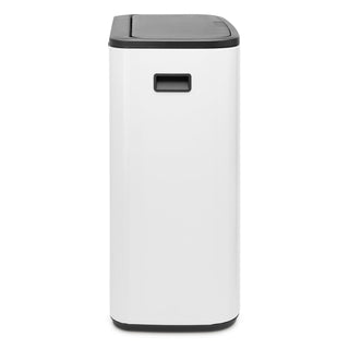 Brabantia Bo Touch Bin Vit - 2x30L - CleanNest
