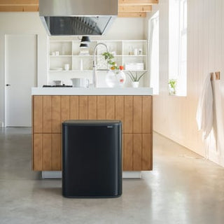 Brabantia Bo Touch Bin Matt Svart - 60L - CleanNest