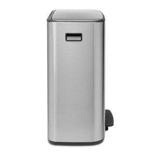 Brabantia Bo Touch Bin Matt Stål Fingerprint Proof - 2x30L - CleanNest