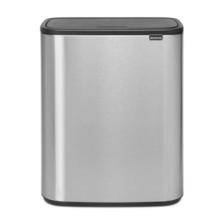 Brabantia Bo Touch Bin Mattborstat Stål Fingerprint Proof - 60L - CleanNest