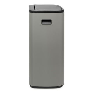 Brabantia Bo Touch Bin Mineral Concrete Grey - 60L - CleanNest