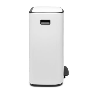 Brabantia Bo Pedal Bin Vit - 60L - CleanNest
