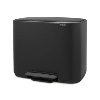 Brabantia Bo Pedal Bin Matt Svart - 36L - Brabantia | CleanNest
