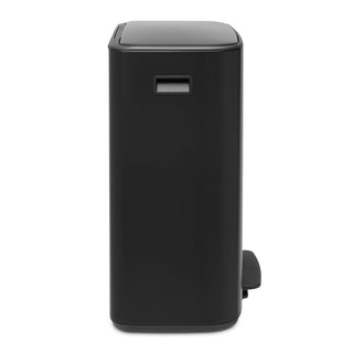 Brabantia Bo Pedal Bin Matt Svart - 60L - CleanNest