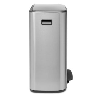 Brabantia Bo Pedal Bin Matt Stål - 60L - CleanNest