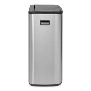 Brabantia - Bo Touch Bin Mattborstat Stål Fingerprint Proof - 2x30L - Brabantia | CleanNest