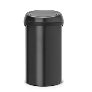 Brabantia Touch Bin New Matt Svart - 60L gyllene i rostfritt-stal