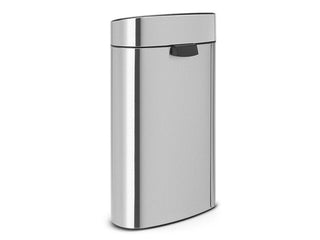Brabantia Touch Bin New Matt Stål Fingerprint Proof  - 40L - CleanNest