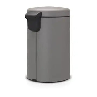 Brabantia - New Icon Pedalhink Concrete Gray - 12L - Brabantia | CleanNest