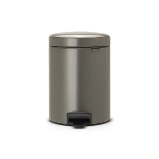 Brabantia New Icon Pedalhink Metallic Platinum - 3L - Brabantia | CleanNest