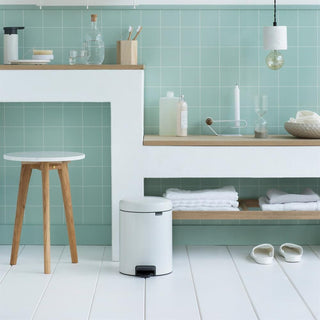 Brabantia New Icon Pedalhink Vit - 5L - CleanNest
