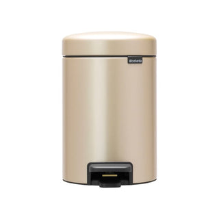 Brabantia New Icon Pedalhink Metallic Champagne - 3L - CleanNest