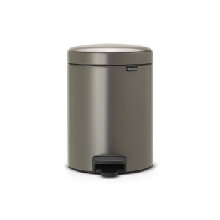 Brabantia New Icon Pedalhink Metallic Platinum - 3L - CleanNest