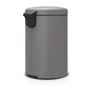 Brabantia New Icon Pedalhink Mineral Concrete Grey - 20L - CleanNest