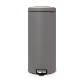Brabantia New Icon Pedalhink Mineral Concrete Grey  - 30L - CleanNest