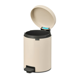 Brabantia New Icon Pedalhink Soft Beige - 5L - CleanNest