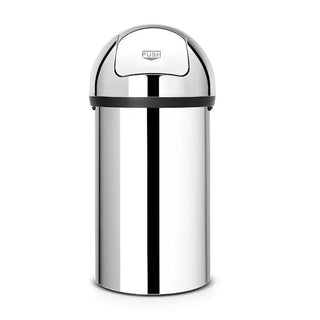 Brabantia - Push Bin Matt Stål - 60L - Brabantia | CleanNest