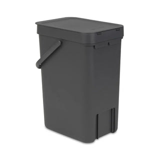 Brabantia - Sort & Go Waste Bin 12L Grå - Brabantia | CleanNest