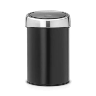 Brabantia - Touch Bin Blankborstad i Svart - 3L - Brabantia | CleanNest