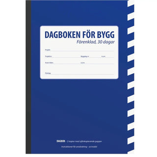 Burde Dagboken För Bygg Förenkl 30 Dagar | CleanNest - BURDE | CleanNest
