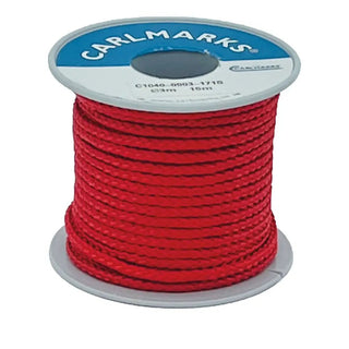 CARLMARKS ALL-SNÖRE POLY-SILKE RÖD 3MMX15M | CleanNest - CARLMARKS | CleanNest