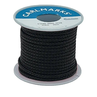CARLMARKS ALL-SNÖRE POLY-SILKE SVART 3MMX15M | CleanNest - CARLMARKS | CleanNest