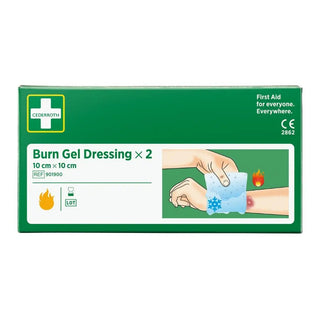 Cederroth Burn Gel Dressing 10x10 Cm 2 - pack | CleanNest - CEDERROTH | CleanNest