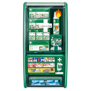 Cederroth Första Hjälpen Inkl Burn Station | CleanNest - CEDERROTH | CleanNest