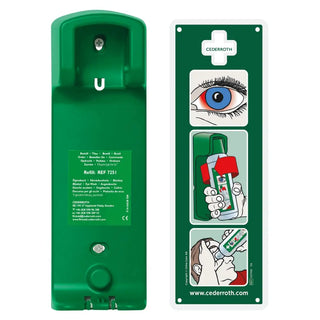 VÄGGHÅLLARE TILL ÖGONDUSCHFL 500ML - CEDERROTH