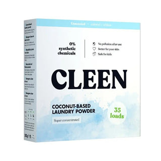 CLEEN Kokos-baserat Tvättmedel - 35 tvättar | CleanNest - CLEEN | CleanNest