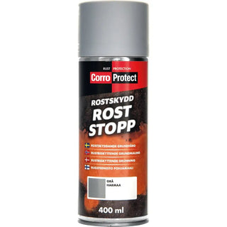 GRUNDFÄRG ROST-STOPP GRÅ 400ML - CORROPROTE