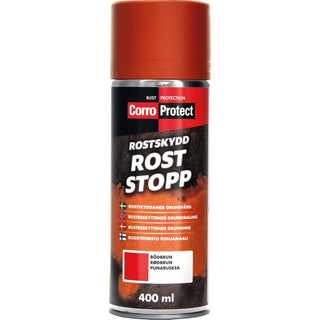 GRUNDFÄRG ROST-STOPP RÖD 400ML - CORROPROTE