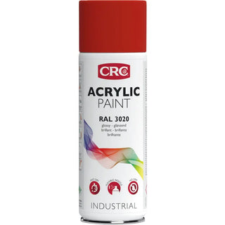 SPRAYFÄRG AKRYL RAL 3020 RÖD TRAFIK - CRC