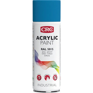 SPRAYFÄRG AKRYL RAL 5015 BLÅ - CRC
