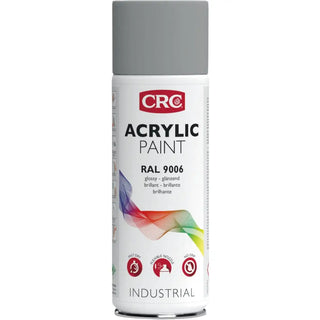 SPRAYFÄRG AKRYL RAL 9006 SILVER MET - CRC