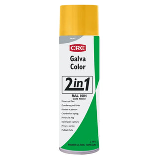 SPRAYFÄRG GALVACOLOR GUL 500ML - CRC