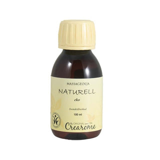 Crearome Massageolja naturell 100ml
