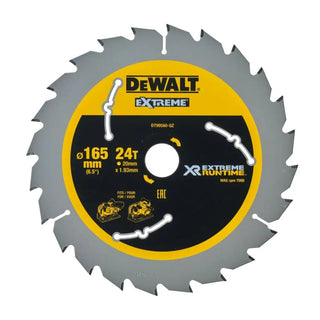 Dewalt Sågklinga 165x20mm 24t 1,76mm Xr | CleanNest - DEWALT | CleanNest