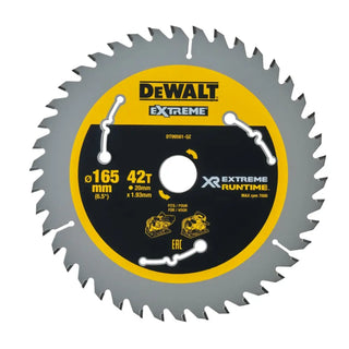 SÅGKLINGA 165X20MM 42T 1,76MM XR - DEWALT