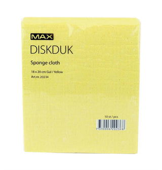 Diskduk Max Gul 18x20cm 10st - CleanNest