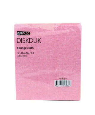 Diskduk Max Röd 18x20cm 10st - CleanNest