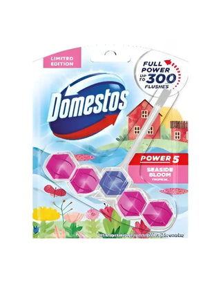 Domestos WC block för effektiv rengöring vid varje spolning