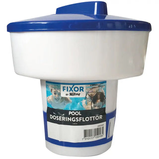 Doseringsflottör Fixor för jämn distribution av poolkemikalier