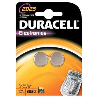 BATTERI 2025 LITHIUM DURAC 2P - DURACELL
