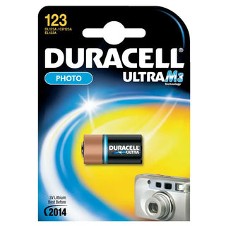 BATTERI FOTO LITHIUM 123 ULTRA M3 - DURACELL